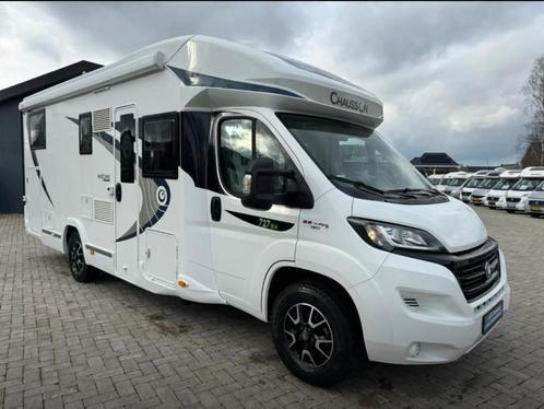 Chausson Limited Edition 727GA Enkele Bedden 2018 Euro 6, Caravans en Kamperen, Campers, Bedrijf, tot en met 5, Half-integraal