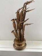 Armand fernandez bronzen beeld Saxofoons, Ophalen
