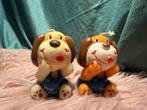 Twee vintage hondenkaarsen 8 cm hond kaars figuurkaars, Huis en Inrichting, Woonaccessoires | Kandelaars en Kaarsen, Ophalen of Verzenden