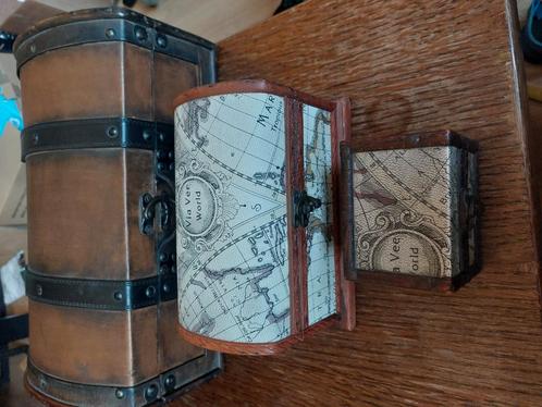 Leuke kistjes set, Huis en Inrichting, Woonaccessoires | Kisten, Gebruikt, Minder dan 50 cm, Minder dan 50 cm, Ophalen of Verzenden
