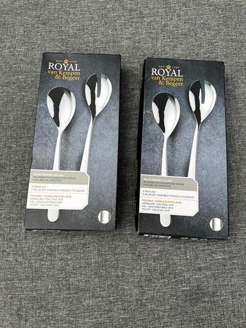 Royal van Kempen & Begeer Saladebestek - Nieuw! beschikbaar voor biedingen