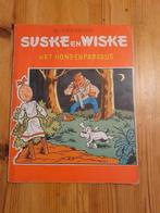 suske en wiske het hondenparadijs )1ste (vlaamse) druk 1962, Gelezen, Ophalen of Verzenden, Eén stripboek