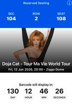 Doja Cat ticket 12 juni (20:00), Eén persoon, Juni