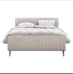 Bed + 2x lattenbodem + matras, Wit, Dekbedovertrek, Tweepersoons, Ophalen of Verzenden