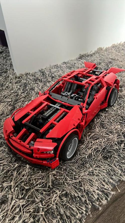 Lego technic 8070 sportauto, Kinderen en Baby's, Speelgoed | Duplo en Lego, Zo goed als nieuw, Lego, Ophalen of Verzenden