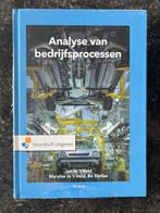 Analyse van bedrijfsprocessen 12e Druk Nieuw, Boeken, Studieboeken en Cursussen, Nieuw, Noordhoff Uitgevers, Beta, HBO