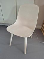 Ikea Odger Eetkamerstoel Wit/Beige, Huis en Inrichting, Gebruikt, Wit, Ophalen, Hout