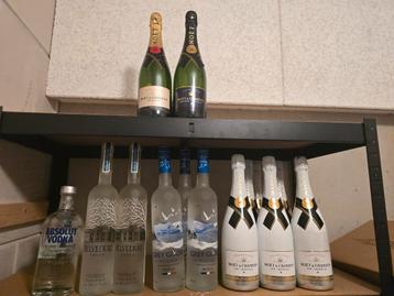 Drank assortiment | Moët & Chandon en Vodka's beschikbaar voor biedingen