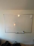Whiteboard 120180 cm | Emaille & Magnetisch | + assecoires, Diversen, Schoolborden, Ophalen of Verzenden, Zo goed als nieuw, Whiteboard