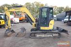 Yanmar ViO50-6 CW10 GP snelwissel, 3 bakken, airco, mono gie, Zakelijke goederen, Machines en Bouw | Kranen en Graafmachines, Graafmachine