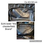 The Chesterfield Brand leren tas, Zwart, Zo goed als nieuw, Leer, Ophalen