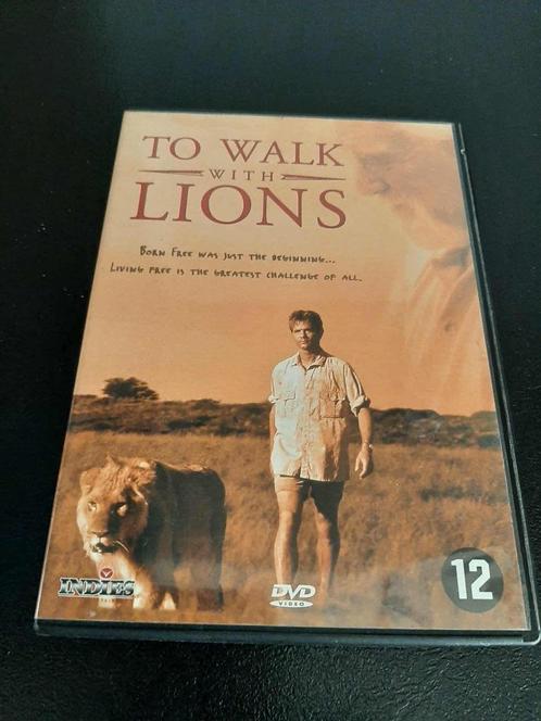 To walk with lions, Richard Harris, John Michie, Kerry Fox!, Cd's en Dvd's, Dvd's | Avontuur, Gebruikt, Vanaf 12 jaar, Ophalen of Verzenden