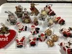 Diverse kerstboom hangers kerstmannen rendieren, Diversen, Kerst, Ophalen of Verzenden, Gebruikt
