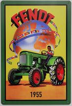 Fendt tractor 1955 reclamebord van metaal wandbord deco
