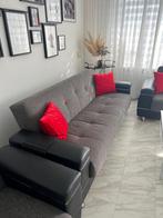Complete Woonkamer Set - Bank, salontafel , bijzettafel, Ophalen, Gebruikt, 300 cm of meer, 75 tot 100 cm