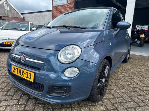 Fiat 500 0.9 TwinAir Turbo 500S CABRIOLET-AIRCO-PDC, Auto's, Fiat, Bedrijf, Te koop, ABS, Airbags, Airconditioning, Bluetooth