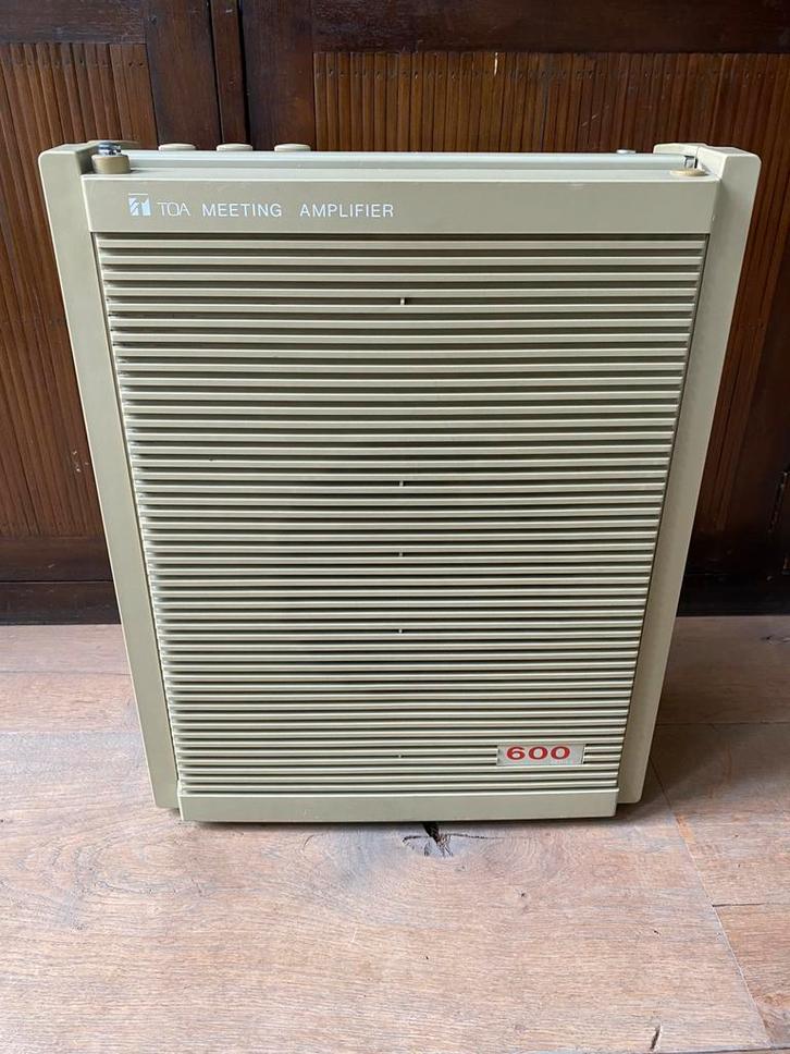 Toa WA-620C meeting amplifier 600 vintage retro audio, Audio, Tv en Foto, Versterkers en Receivers, Gebruikt, Minder dan 60 watt