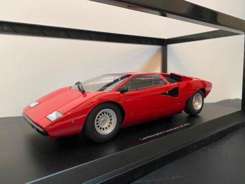 Kyosho Lamborghini Countach LP400 1/18 rood OVP beschikbaar voor biedingen
