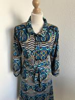 King Louie maat L blauwe polo jurk 2677, Blauw, Maat 42/44 (L), Ophalen of Verzenden, Zo goed als nieuw