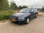 Volvo V70 2.4 140PK 2001 Blauw, Voorwielaandrijving, Stof, 1800 kg, Zwart