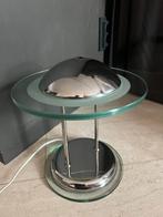 Origineel Hedra Champignon tafellamp Chroom, Ophalen, Zo goed als nieuw, Minder dan 50 cm