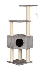 Krabpaal Lichtgrijs of bruin - Geschikt voor hoekplaatsing, Www.Karinasdierenwebshop.nl, Www.Karinasdierenwebshop.nl, Nieuw, Ophalen of Verzenden