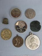 Collectie munten en diversen - Rusland etc., Ophalen of Verzenden