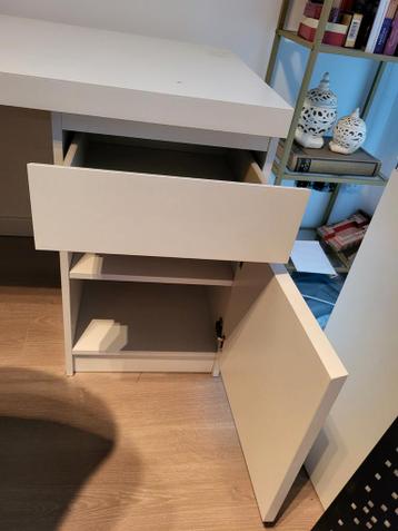 Ikea MALM Bureau wit 140x65cm - afbeelding 3