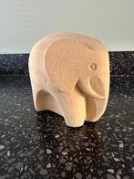 Zeer fraaie stenen olifant. StoneART Belgium., Ophalen of Verzenden, Gebruikt, Wild dier, Beeldje of Figuurtje