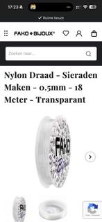 5x Nylon Draad voor Sieraden Maken, Ophalen, Nieuw, Draad