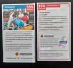 Jumpsquare 35% korting voor max 4 personen, Drie personen of meer, Kortingsbon, Overige typen