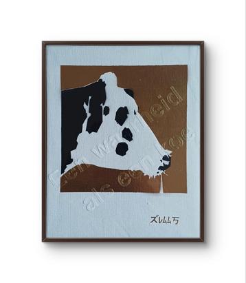 Klaas - Gouden Koe Stencil Art beschikbaar voor biedingen