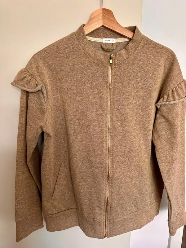 Gouden vestje van Livera, maat L, Maat 38/40 (M), Overige kleuren, Ophalen of Verzenden, Zo goed als nieuw