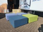 3x Oving grote poef + 1x zitelement GRATIS, Huis en Inrichting, Ophalen, Gebruikt, Amerikaweg 20, 9407 TK Assen, Vierkant