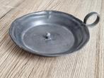 Mooie Vintage Blaker -- Kandelaar -- Kaarshouder van Tin, Overige materialen, Gebruikt, Verzenden, Grijs