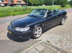 Saab 9-3 2.0 T Cabrio 2000 Zwart, Auto's, 730 kg, 74 €/maand, Zwart, 4 cilinders