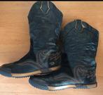 Diesel Vintage Americano Laarzen Leer Red Tag Salina M 40, Ophalen of Verzenden, Gedragen, Zwart, Hoge laarzen