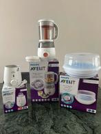 Set avent 4-1 babyvoedingmaker, flessenwarmer, sterilisator, Ophalen, Zo goed als nieuw, Flessen- of potjesverwarmer