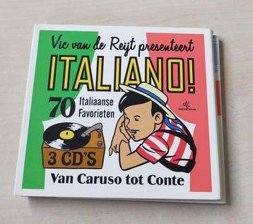 Italiano 3CD Vic van de Reijt Presenteert Van Caruso tot Con beschikbaar voor biedingen