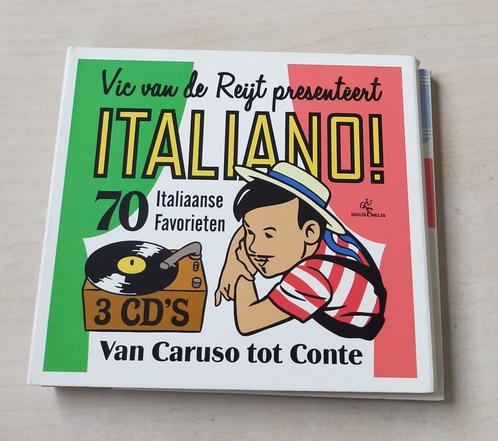 Italiano 3CD Vic van de Reijt Presenteert Van Caruso tot Con, Cd's en Dvd's, Cd's | Verzamelalbums, Gebruikt, Ophalen of Verzenden