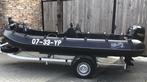 Visboot Whaly 435, 30pk, fishfinder, fluistermotor, trailer, Watersport en Boten, Vis- en Consoleboten, Ophalen, 10 tot 30 pk