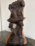 Een prachtige Makonde familiestamboom van African blackwood, Antiek en Kunst, Ophalen of Verzenden
