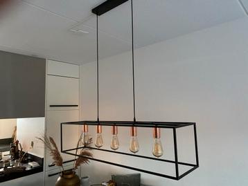 Hanglamp met 5 fittingen - 100x25x25 cm beschikbaar voor biedingen