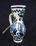 Korond - Antieke kruik in blauw-wit (7), Antiek en Kunst, Antiek | Keramiek en Aardewerk, Ophalen