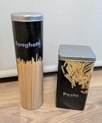 Bewaarblikken voor pasta, Ophalen of Verzenden, Gebruikt