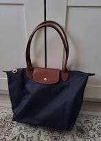 Longchamp Shopper Tas - Blauw, Ophalen of Verzenden, Zo goed als nieuw, Blauw, Shopper
