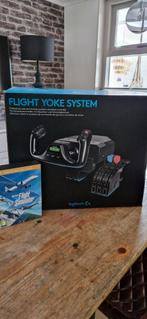 Flight Yoke system + premium Microsoft Flight Simulator, Spelcomputers en Games, Spelcomputers | Overige Accessoires, Ophalen of Verzenden