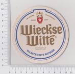 Bierviltje - Wieckse Witte (Brouwerij De Ridder), Verzamelen, Viltje(s), Heineken, Ophalen of Verzenden, Zo goed als nieuw