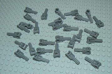 L654 Technic as L2 met as connector donker grijs 30 st. beschikbaar voor biedingen
