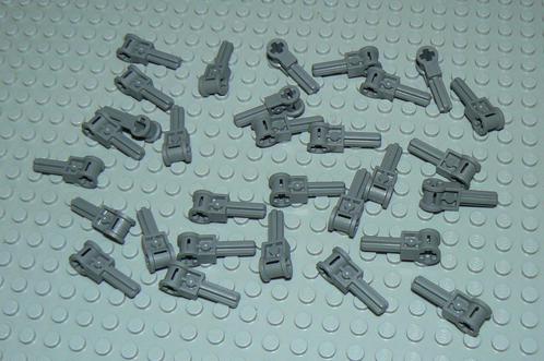 L654 Technic as L2 met as connector donker grijs 30 st., Kinderen en Baby's, Speelgoed | Duplo en Lego, Nieuw, Lego, Losse stenen